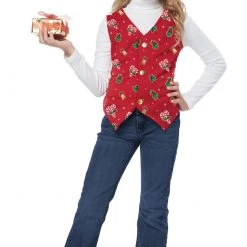 California Costume Kids Costumes Red Holiday Vest Child Costume