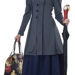 California Costume Adult Costumes English Nanny Costume For Adults