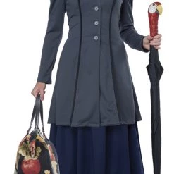 California Costume Adult Costumes English Nanny Costume For Adults