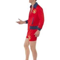 Smiffys Adult Costumes Men's Baywatch Lifeguard Costume