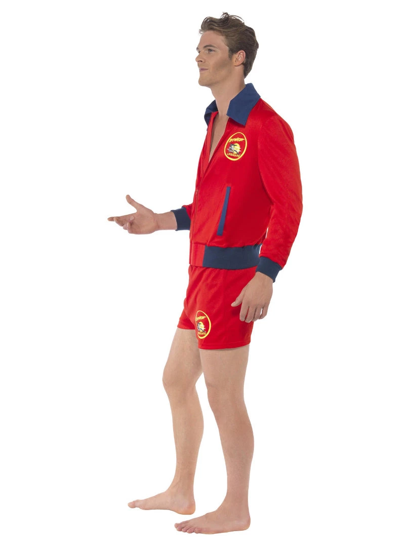 Smiffys Adult Costumes Men's Baywatch Lifeguard Costume 4 Smiffys Adult Costumes Men's Baywatch Lifeguard Costume