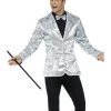 Smiffys Seasonal Costumes Sequin Jacket, Mens