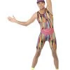 Smiffys Adult Costumes Men's Aerobics Instructor Costume