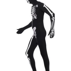 Smiffys Adult Costumes Men's Skeleton Second Skin Costume