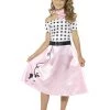 Smiffys 50s Poodle Girl Costume