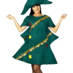 Smiffys Seasonal Costumes Christmas Tree Costume With Tunic