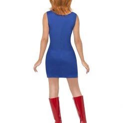 Smiffys Women's Ginger Power, 1990s Icon Costume