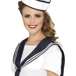 Smiffys Accessories Women's Sailor Scarf & Hat