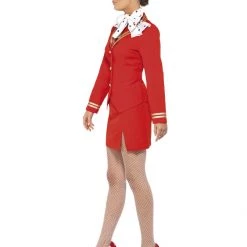 Smiffys Women's Trolley Dolly Costume Adult Costumes