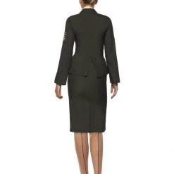 Smiffys Women's Wartime Officer Costume Adult Costumes