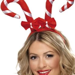 Smiffys Candy Cane Headband Seasonal Costumes