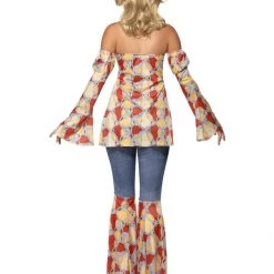 Smiffys Adult Costumes Women's Vintage Hippy 1970s Costume 7 Smiffys Adult Costumes Women's Vintage Hippy 1970s Costume