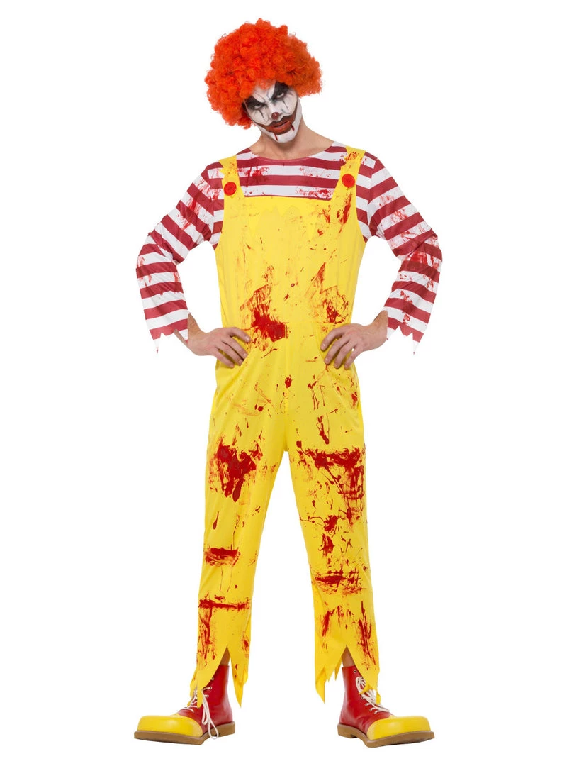 Smiffys Men's Kreepy Killer Clown Costume | Scary Clown Adult Costumes 3 Smiffys Men's Kreepy Killer Clown Costume | Scary Clown Adult Costumes
