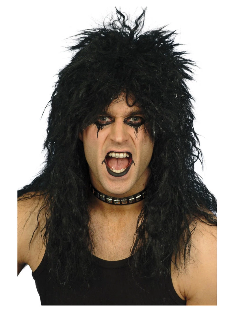 Smiffys Accessories Hard Rocker Wig 3 Smiffys Accessories Hard Rocker Wig
