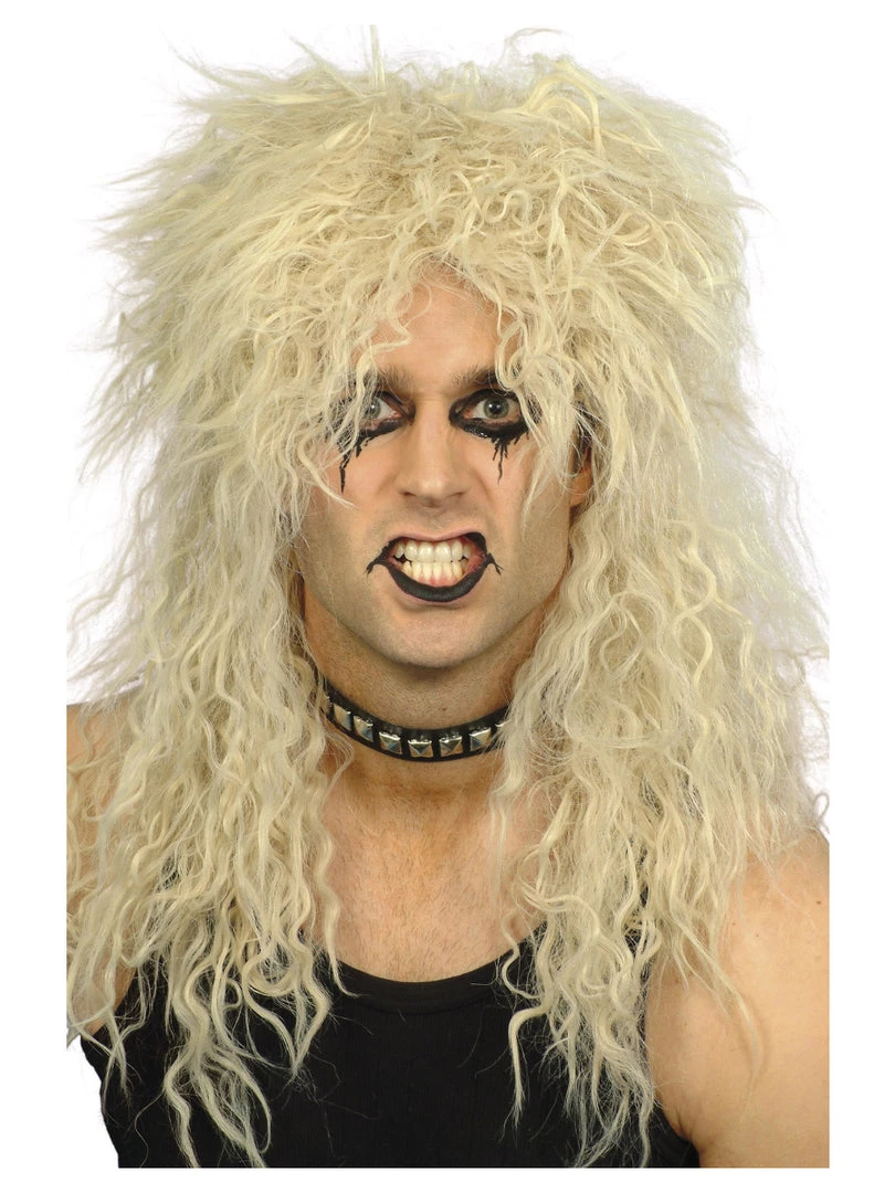 Smiffys Accessories Hard Rocker Wig 4 Smiffys Accessories Hard Rocker Wig