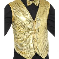 Smiffys Sequin Waistcoat For Adults