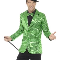 Smiffys Seasonal Costumes Sequin Jacket, Mens