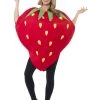 Smiffys Adult Costumes Women's Strawberry Costume 2 Smiffys Adult Costumes Women's Strawberry Costume