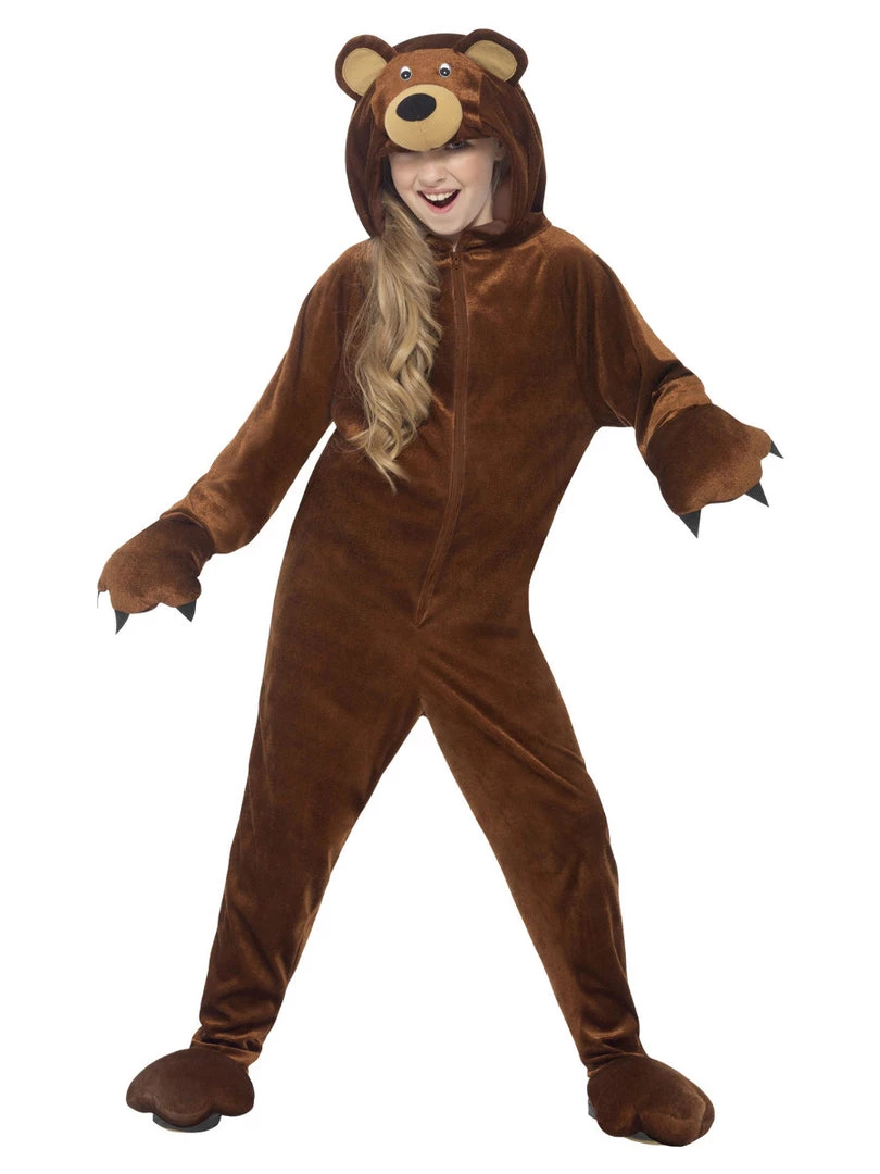 Smiffys Bear Costume, Kids Size Kids Costumes 3 Smiffys Bear Costume, Kids Size Kids Costumes
