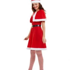 Smiffys Women's Cute Miss Santa Claus Costume