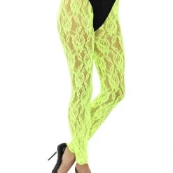 Smiffys 80s Lace Leggings Accessories