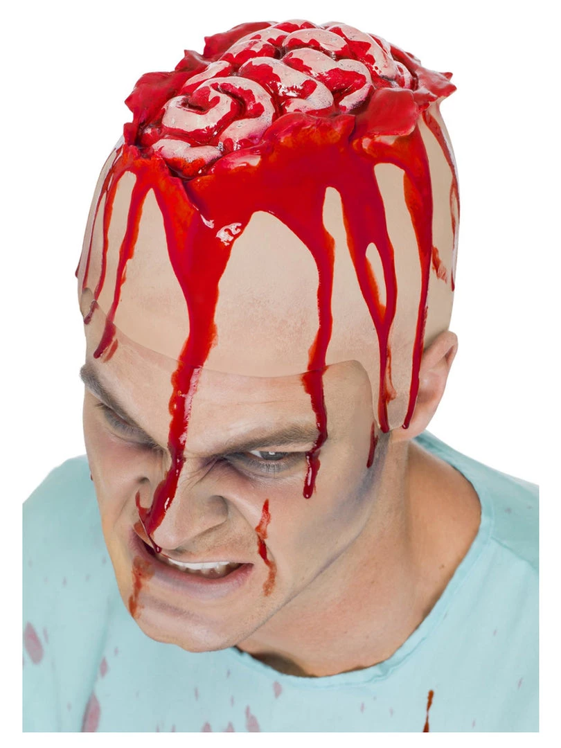 Smiffys Accessories Open Brain Head Cap 3 Smiffys Accessories Open Brain Head Cap