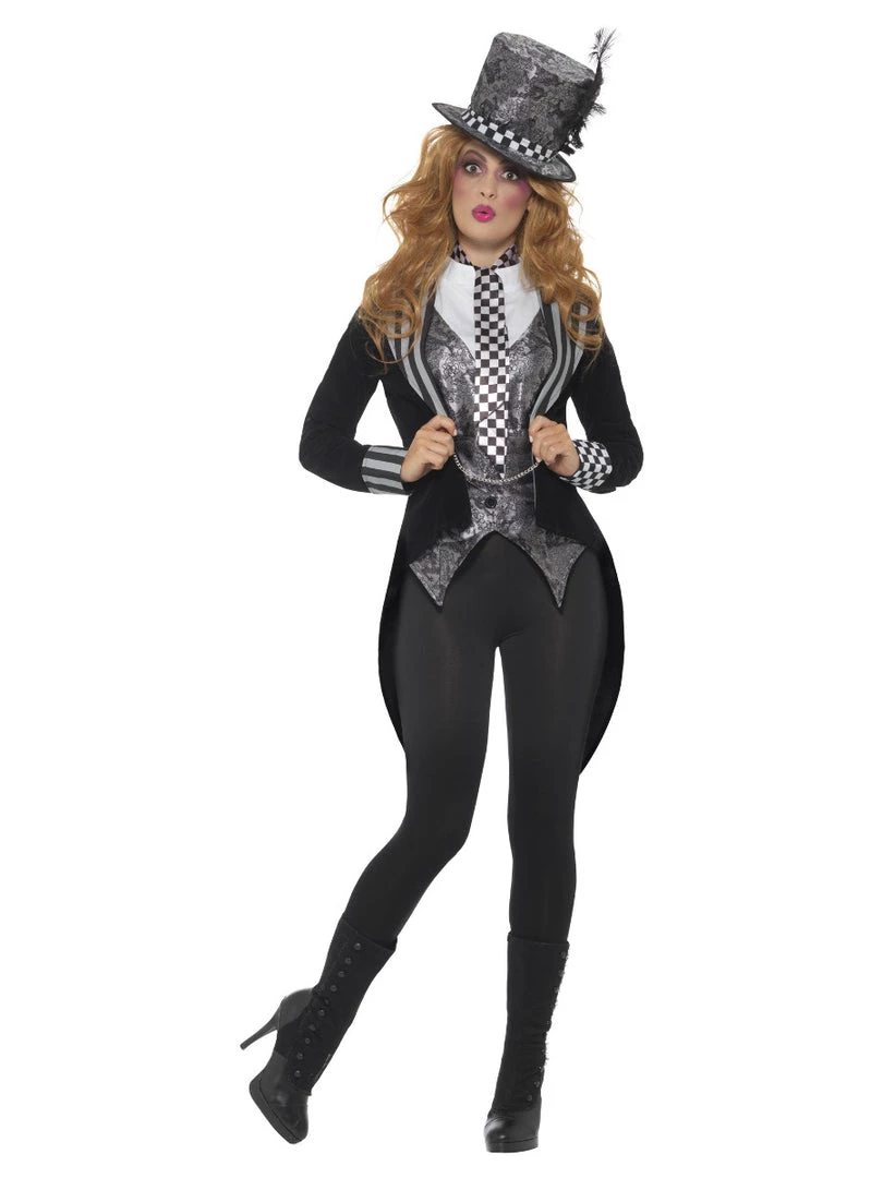 Smiffys Deluxe Dark Miss Hatter Costume Adult Costumes 3 Smiffys Deluxe Dark Miss Hatter Costume Adult Costumes