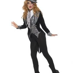 Smiffys Deluxe Dark Miss Hatter Costume Adult Costumes