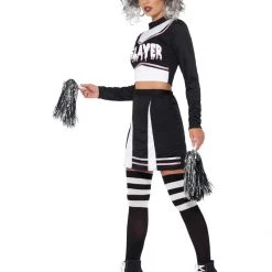 Smiffys Adult Costumes Women's Gothic Cheerleader Costume