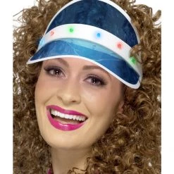 Smiffys 80s Light Up Visor