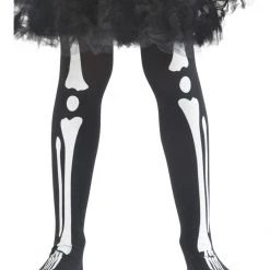 Smiffys Skeleton Tights, Child