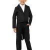 Smiffys Kids Costumes Kids Black Tailcoat