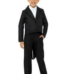 Smiffys Kids Costumes Kids Black Tailcoat