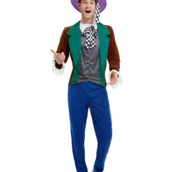 Smiffys Adult Costumes Mad Hatter Costume