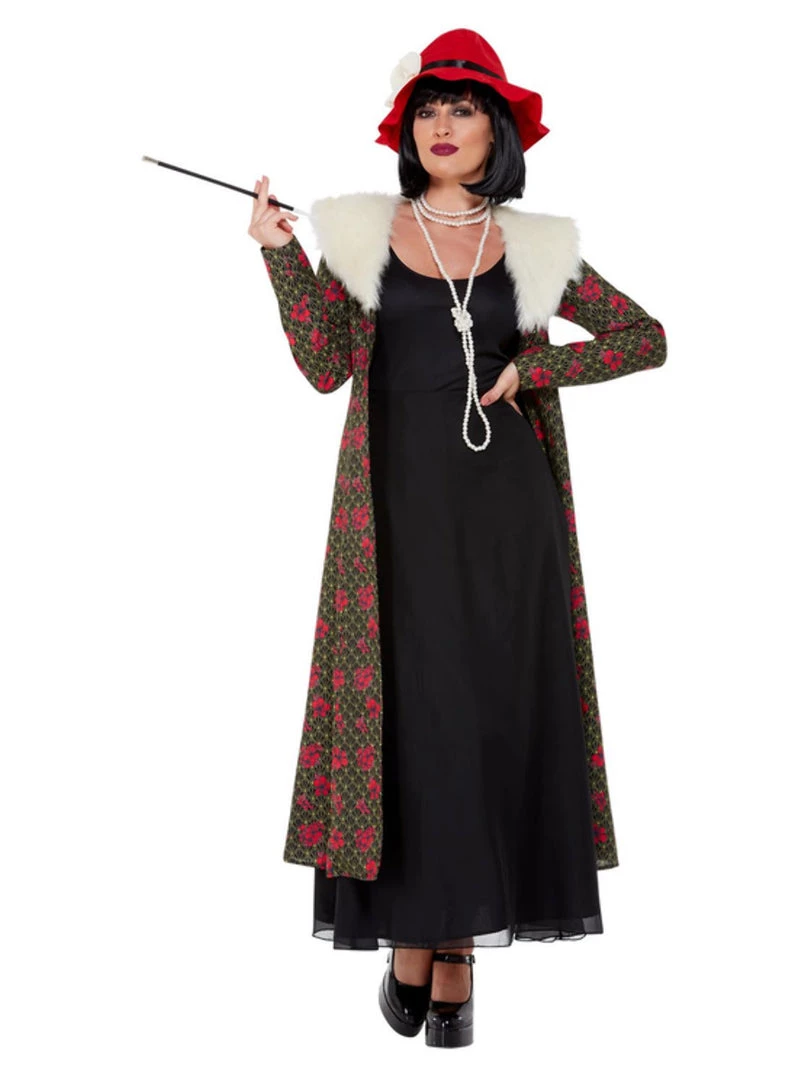 Smiffys Women's 20s Gangster's Moll Costume 3 Smiffys Women's 20s Gangster's Moll Costume